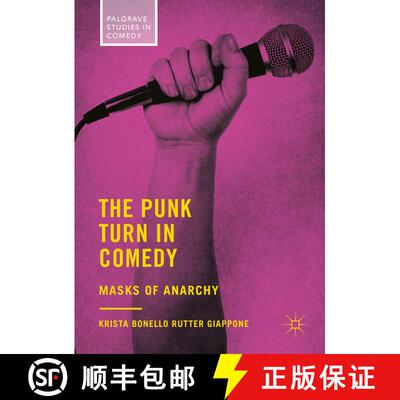 【3-4周达】精装 The Punk Turn in Comedy : Masks of Anarchy [9783319728407]