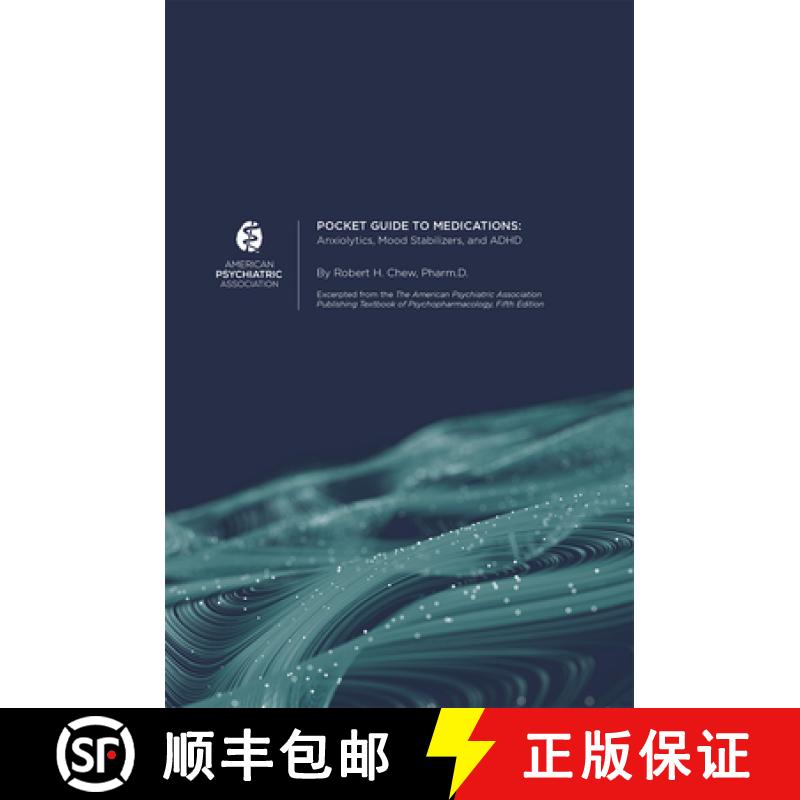 【2-3周达】Pocket Guide to Medications : Anxiolytics, Mood Stabilizers, and ADHD [9780890424681]