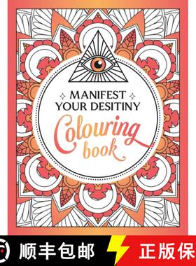 【3-4周达】Manifest Your Destiny Colouring Book: A Mesmerizing Journey of Colour and Creativity [9781800079243]