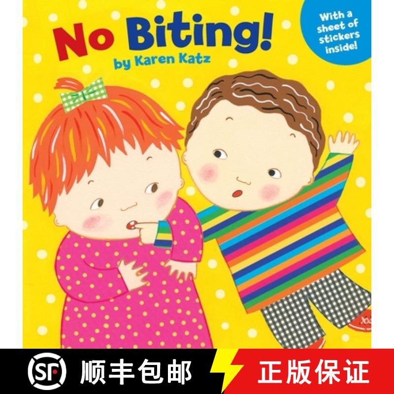 【3-4周达】No Biting! [With 1 Full Page of Stickers] [9780448455815]