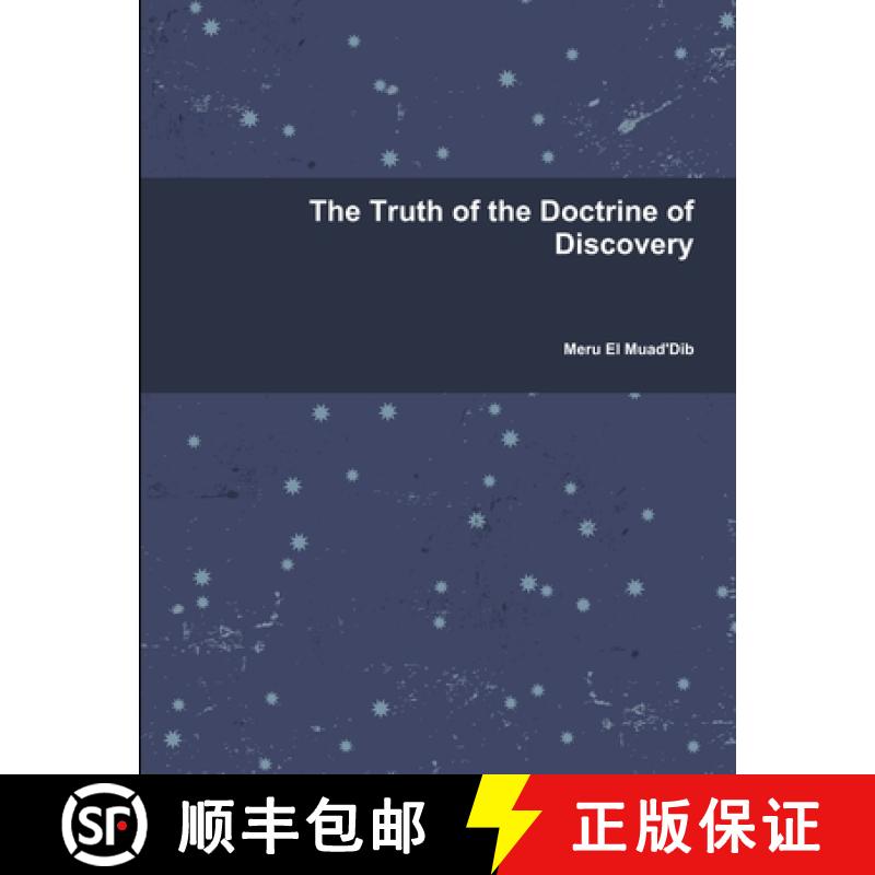 预订 The Truth of the Doctrine of Discovery [9780359616732]