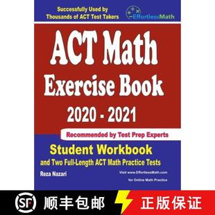 2021 Full Student Workbook Math Book 9781646129171 Practice T... ACT Exercise 2020 Two and Length 4周达