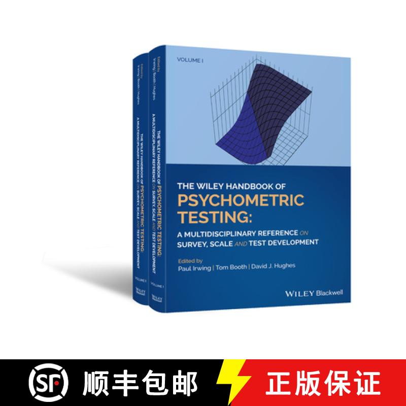 【3-4周达】The Wiley Handbook Of Psychometric Testing - A Multidisciplinary Reference On Survey, Scal... [9781119121176]