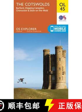 【3-4周达】Cotswolds, Burford, Chipping Campden, Cirencester & Stow-on-the Wold [9780319242841]