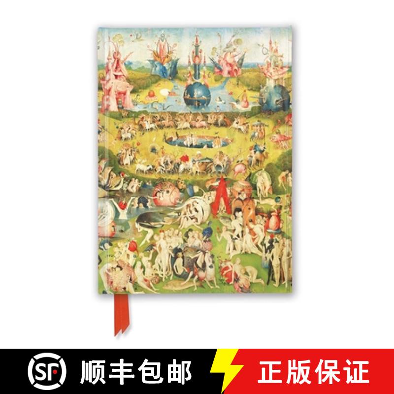 【3-4周达】Bosch: The Garden of Earthly Delights (Foiled Journal) [9781786641151]