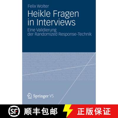 【3-4周达】Heikle Fragen in Interviews : Eine Validierung der Randomized Response-Technik [9783531193700]