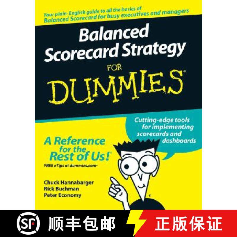 【3-4周达】Balanced Scorecard Strategy For Dummies [Wiley经管] [9780470133972]