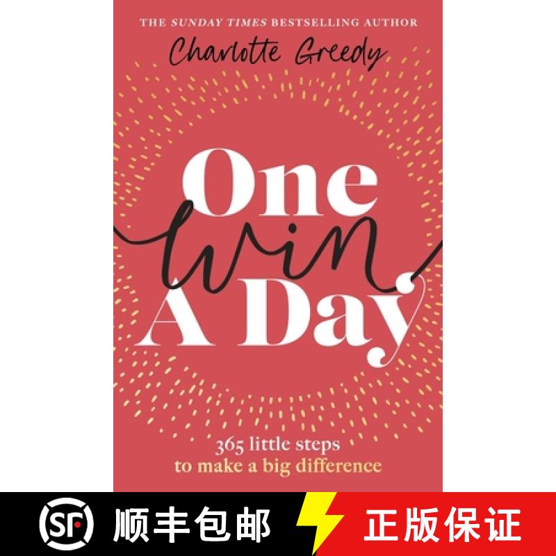 【3-4周达】One Win a Day : 365 little steps to make a big difference [9780857505736]
