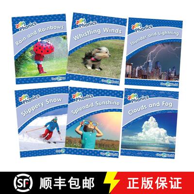 【3-4周达】Jolly Phonics Readers Level 4, Our World, Complete Set: In Precursive Letters (British Eng... [9781844149292]