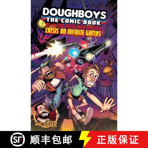 【3-4周达】精装 The Doughboys Comic: Mitch and Wiger Chew America Crisis on Infinite Girths [9798992511949]