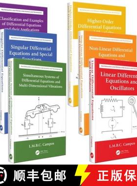 【3-4周达】Ordinary Differential Equations with Applications to Trajectories and Vibrations, Six-Volu... [9780367137175]
