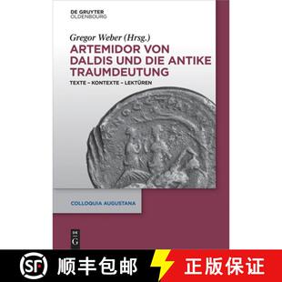 Traumdeutung Artemidor die 预订 Texte 9783110407259 Daldis Lekturen von und Kontexte antike