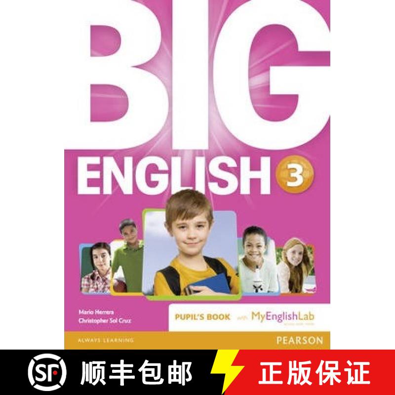 【3-4周达】Big English 3 Pupil's Book and MyLab Pack [9781447971733]