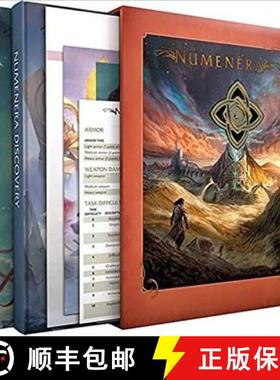 预订 Numenera Discovery Destiny Slipcase [With Medallion and Play AIDS and Map] [9781939979797]