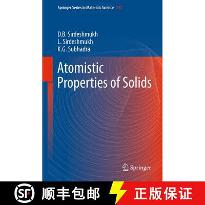 【3-4周达】Atomistic Properties of Solids [9783642270376]