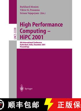 【3-4周达】High Performance Computing - HiPC 2001 : 8th International Conference, Hyderabad, India, D... [9783540430094]