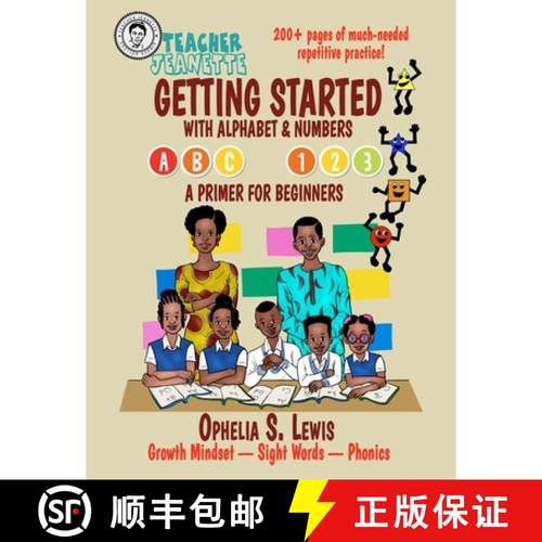 【3-4周达】Getting Started with Alphabets & Numbers: A primer for beginners [9781959580003]