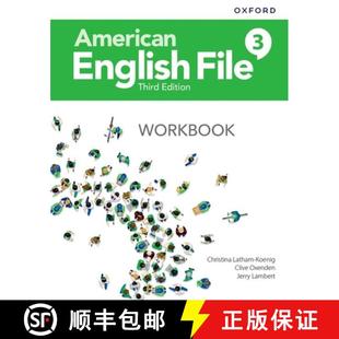 【3-4周达】American English File: Level 3: Workbook [9780194906685]