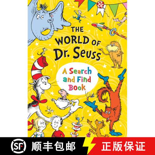 【3-4周达】World of Dr Seuss: A Search and Find Book [9780008751890]