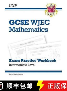 【3-4周达】New WJEC GCSE Maths Exam Practice Workbook: Intermediate (includes Answers) [9781789080704]
