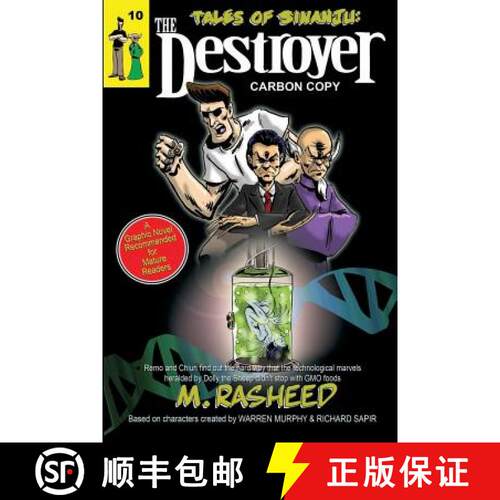 【3-4周达】Tales of Sinanju: The Destroyer, book ten Carbon Copy [9780991526697]