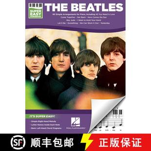 【3-4周达】The Beatles - Super Easy Songbook 60 Iconic Songs for Easy Piano Let It Be Hey Jude Yester... [9781495076237]