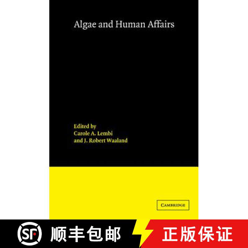 【3-4周达】Algae and Human Affairs [9780521321150]