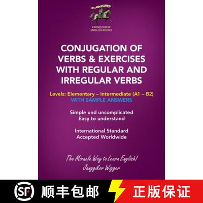 【3-4周达】CONJUGATION OF VERBS & EXERCISES WITH REGULAR AND IRREGULAR VERBS [9783905936100]