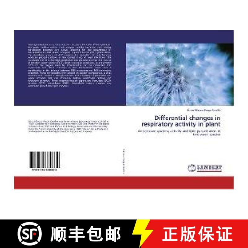 预订 Differential changes in respiratory activity in plant [9783330330634]