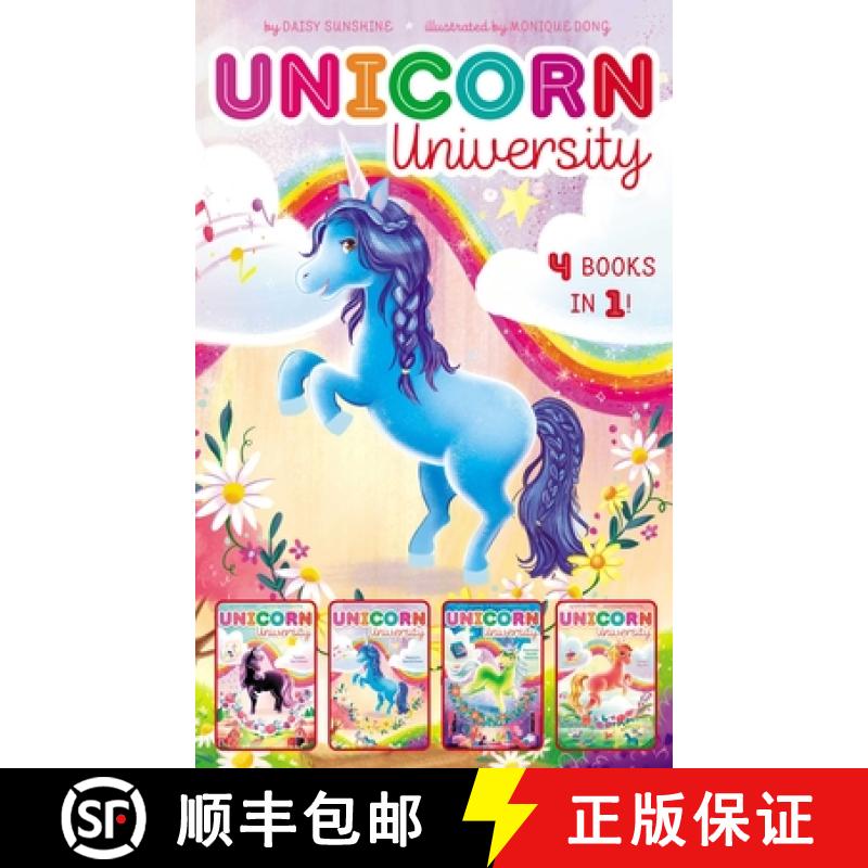 【3-4周达】Unicorn University 4 Books in 1!: Twilight, Say Cheese!; Sapphire's Special Power; Shamroc... [9781665921633]