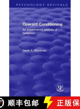 【3-4周达】Operant Conditioning: An Experimental Analysis of Behaviour [9781138299832]
