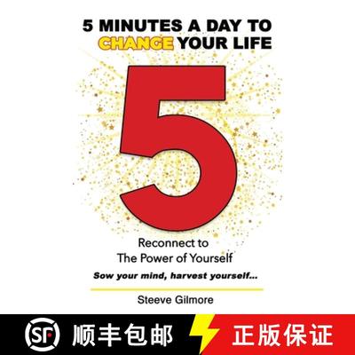 【3-4周达】5 Minutes a Day to Change Your Life: Reconnect to The Power of Yourself [9781777088019]