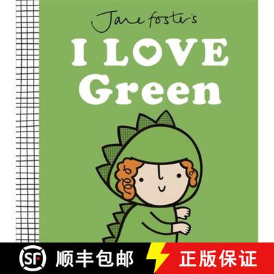 【3-4周达】精装 Jane Foster's I Love Green [9781800786950]