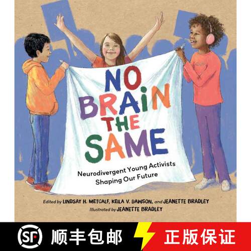 【3-4周达】精装 No Brain the Same: Neurodivergent Young Activists Shaping Our Future [9781623545833]