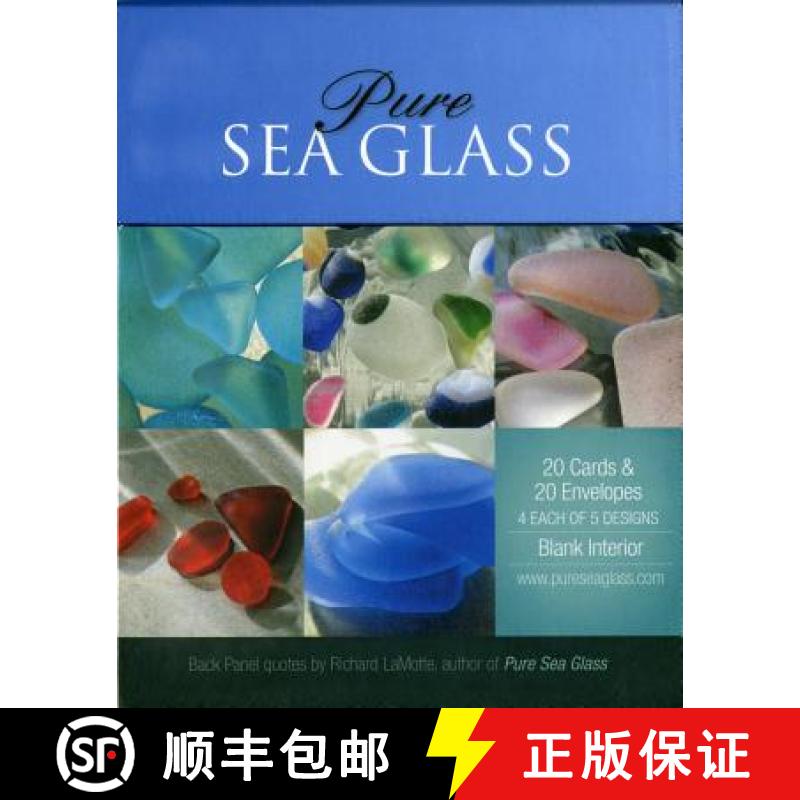 【3-4周达】Pure Sea Glass Notecards, Series 3 [9780975324660]