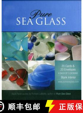 【3-4周达】Pure Sea Glass Notecards, Series 3 [9780975324660]