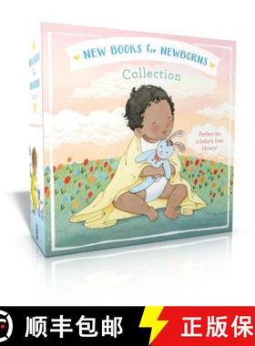 【3-4周达】New Books for Newborns Collection (Boxed Set): Good Night, My Darling Baby; Mama Loves You... [9781534410152]