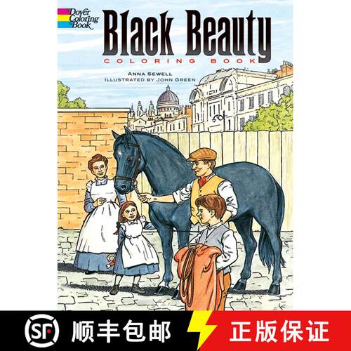 预订 Black Beauty: Coloring Book [9780486292724]