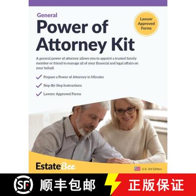 【3-4周达】General Power of Attorney Kit:  Make Your Own Power of Attorney in Minutes [9781913889043]