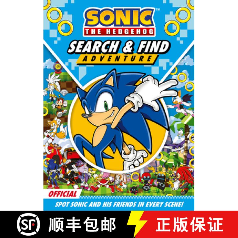 【2-3周达】Sonic the Hedgehog Search & Find Adventure [9780008720940]