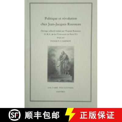 【3-4周达】Politique et revolution chez Jean-Jacques Rousseau [9780729404884]