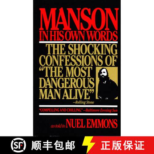 【3-4周达】Manson in His Own Words : Destroying a Myth: The True Confessions of Charles Manson [9780802130242]