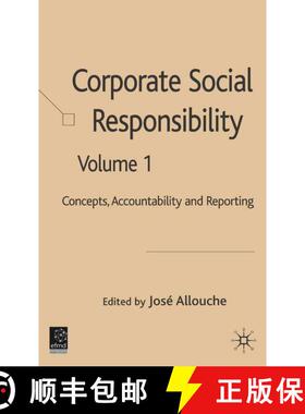 【3-4周达】Corporate Social Responsibility: Volume 1: Concepts, Accountability and Reporting [9781403944122]