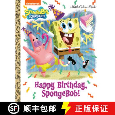 【3-4周达】Happy Birthday, Spongebob! (Spongebob Squarepants) [9780593808689]