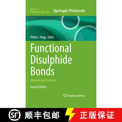 【3-4周达】精装 Functional Disulphide Bonds: Methods and Protocols (Second Edition 2026) [9781071651575]