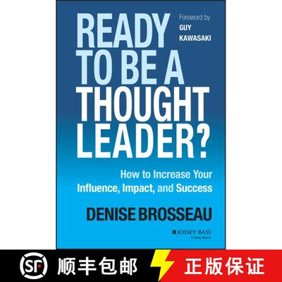 【3-4周达】精装 Ready To Be A Thought Leader? How To Increase Your Influence, Impact, And Success [Wi... [9781118647615]
