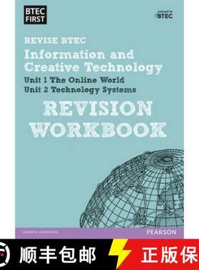 【3-4周达】Pearson REVISE BTEC First in I&CT Revision Workbook - 2023 and 2024 exams and assessments:... [9781446909805]