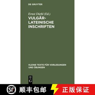 Inschriften Vulgärlateinische 4周达 9783110999020