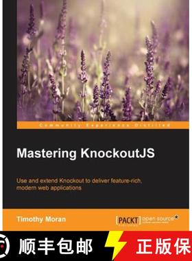 预订 Mastering KnockoutJS [9781783981007]