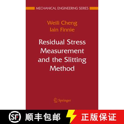 【3-4周达】Residual Stress Measurement and the Slitting Method (Softcover reprint of hardcover 1st ed... [9781441942418]